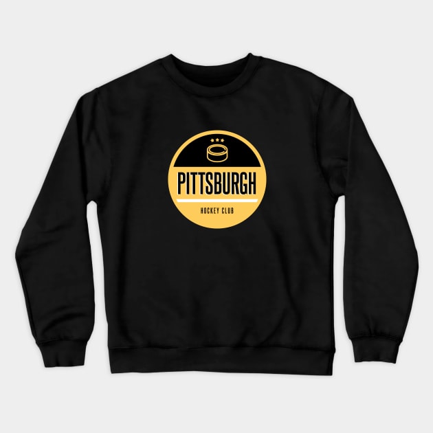 Pittsburgh hockey club Crewneck Sweatshirt by BVHstudio